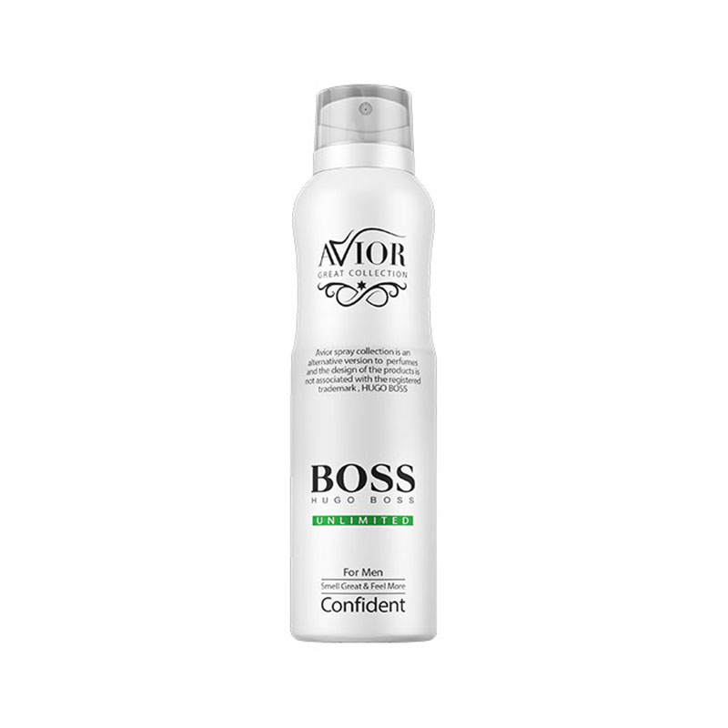 اسپری بدن مردانه اویور مدل Hugo Boss Unlimited