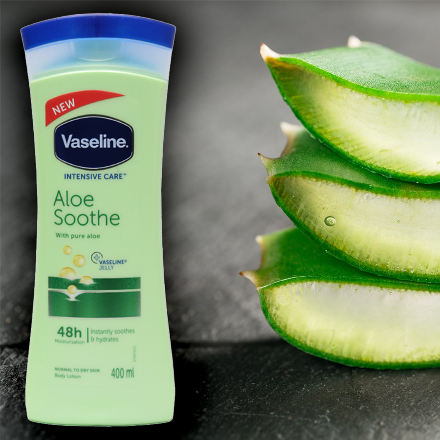 لوسیون بدن آلوئه ورا وازلین Vaseline