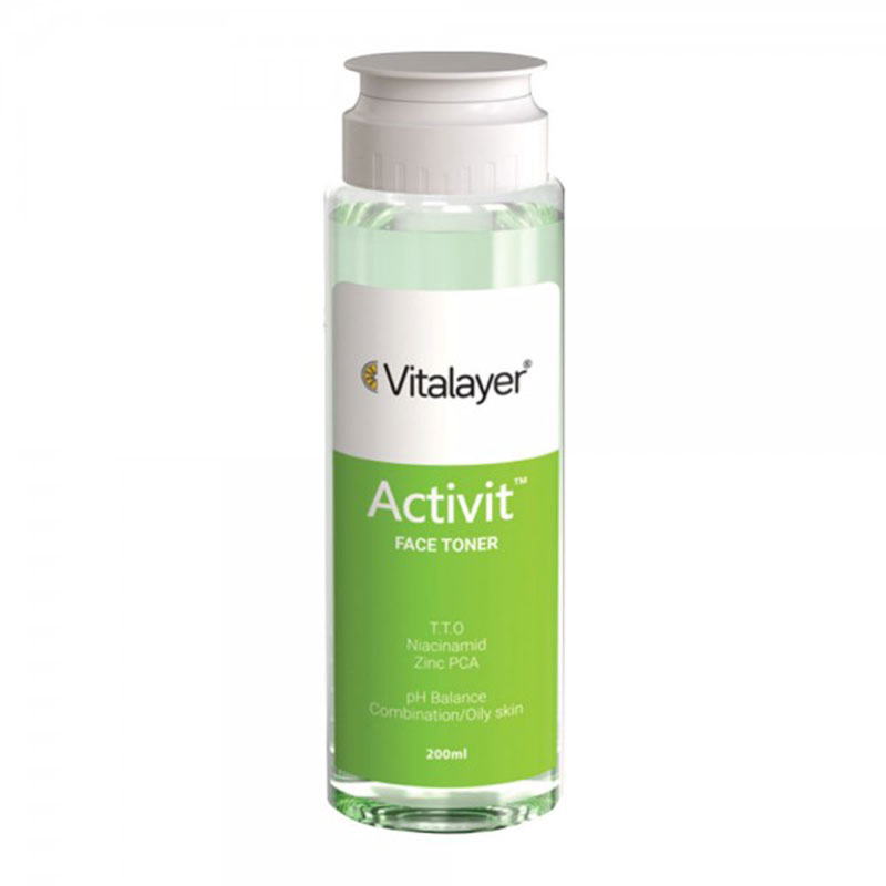 تونر پاک کننده صورت ویتالیر مدل Vitalayer Activit