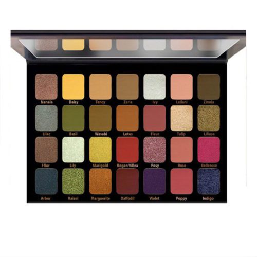 پالت سایه 28 رنگ کاراکتر مدل Blossom Character 28 Color Eyeshadow Palette Blossom