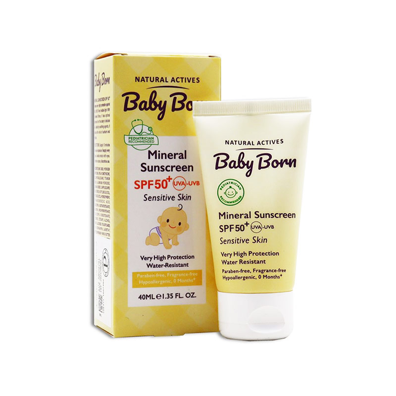 ضدآفتاب کودک Baby Born دارای SPF50