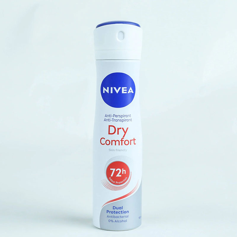 اسپری بدن زنانه 72 ساعته نیوا مدل Dry Comfort