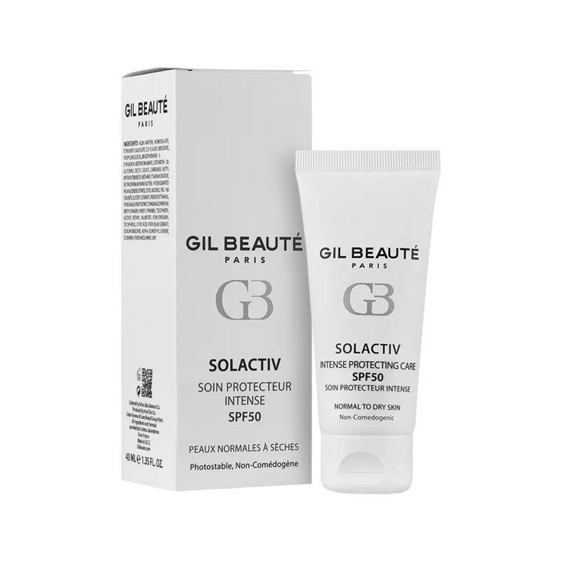 ضد آفتاب SPF50 ژیل بوته Solactive مناسب پوست نرمال تا خشک