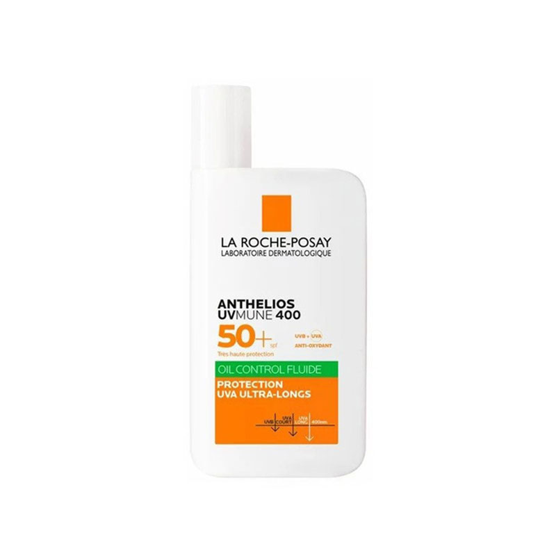 ضد آفتاب فلوئید بی رنگ SPF50 مات لاروش پوزای سری Anthelios 