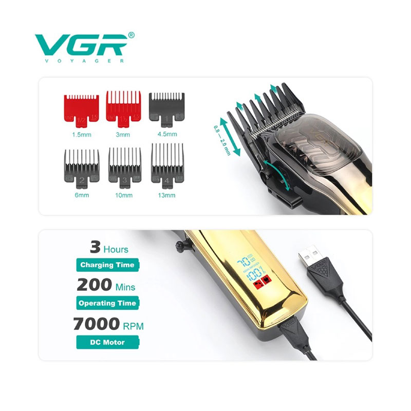 ریش تراش وی جی آر مدل V-654