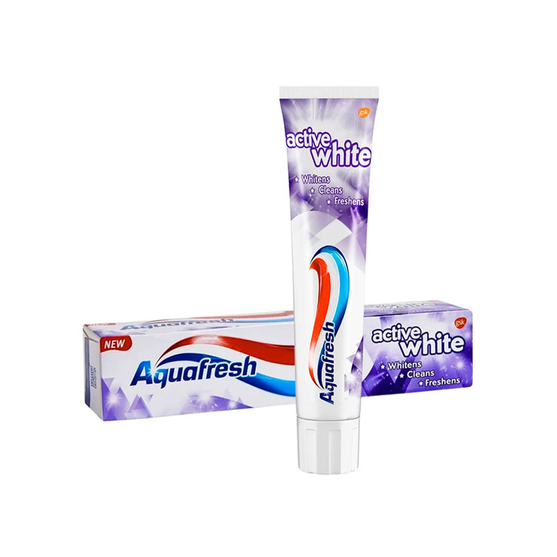 خمیر دندان آکوا فرش مدل active white