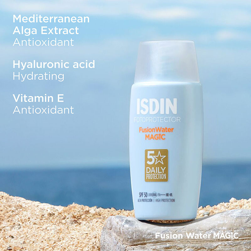 ضدآفتاب فیوژن واتر مجیک SPF50 ایزدین