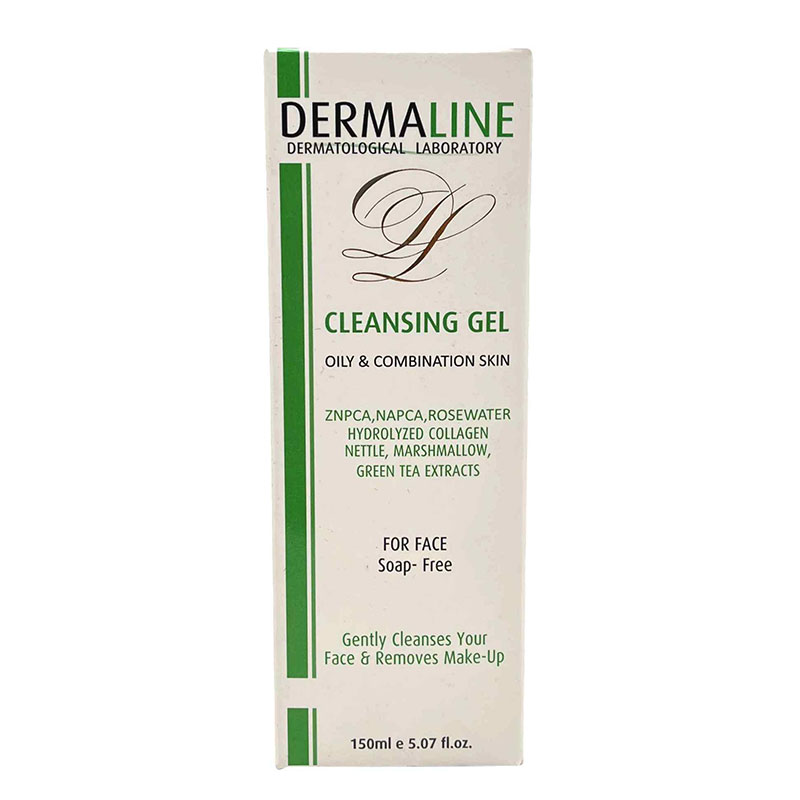 ژل شستشوی پوست چرب DERMALINE