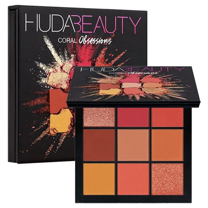 سایه 9 رنگ Huda Beauty مدل Coral Obsessions