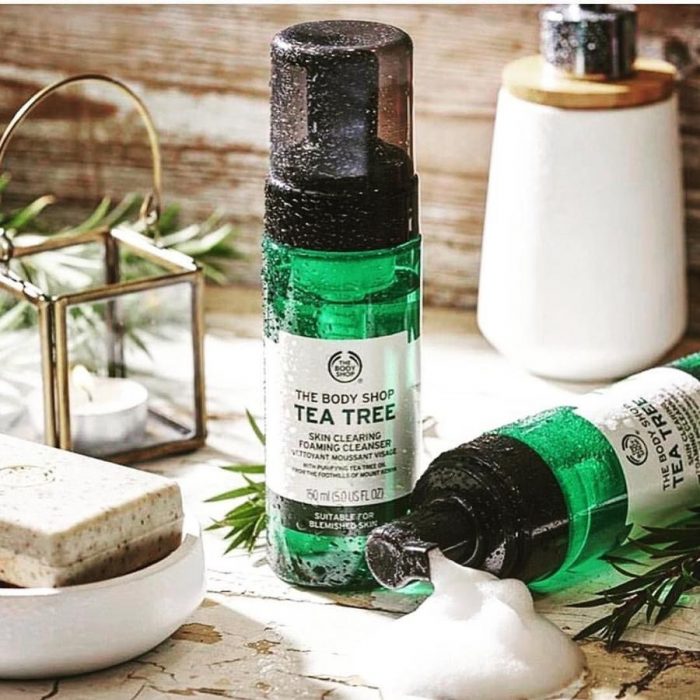 فوم شستشو TEA TREE بادی شاپ