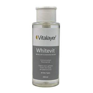 میسلار واتر پوست مستعد لک ویتالایر مدل Whitevit