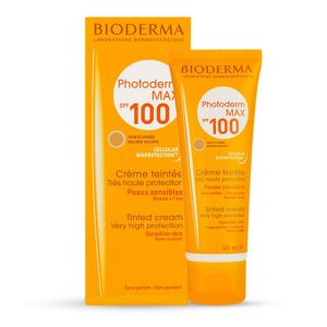 کرم ضد آفتاب رنگی بیودرما مدل photoderm max spf100