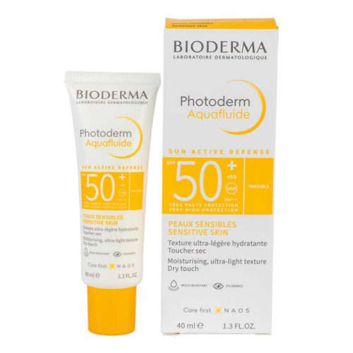 کرم ضد آفتاب بیودرما مدل Aqua Fluid Spf50