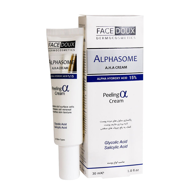 کرم لایه بردار فیس دوکس مدل Face Doux Alphasome 15%