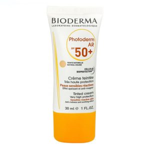 کرم ضد آفتاب بیودرما رنگی نچرال Photoderm AR SPF +50