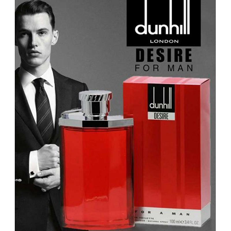 ادو تویلت مردانه دانهیل مدل Desire Red