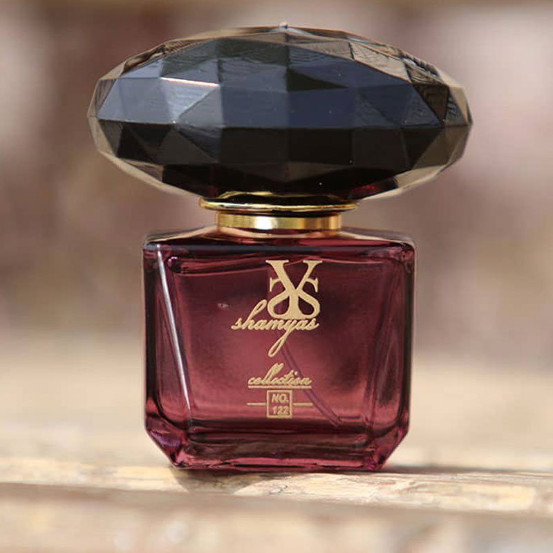 عطر جیبی زنانه شمیاس مدل Crystal Noir Versace شماره 122